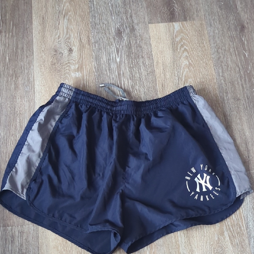 Pink New York Yankees shorts